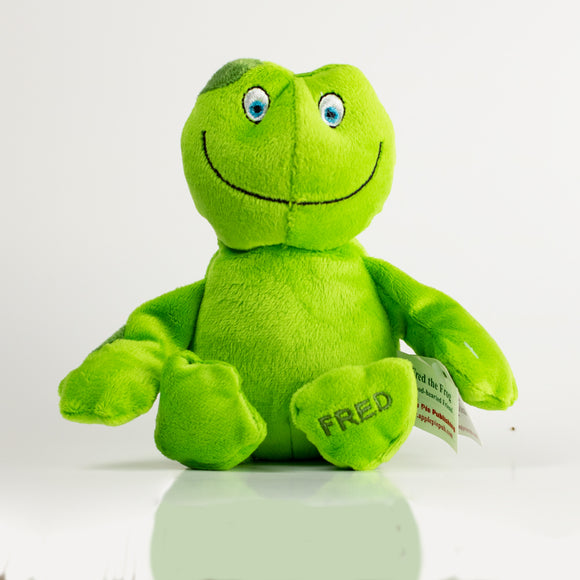 Fred the Frog Plush Animal – Apple Pie Publishing