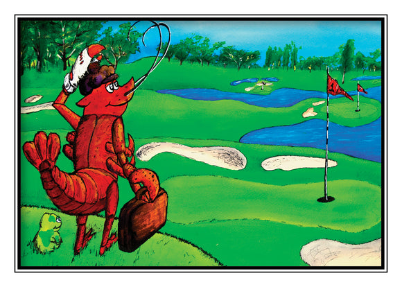 Crawdaddy Golf'n - Art
